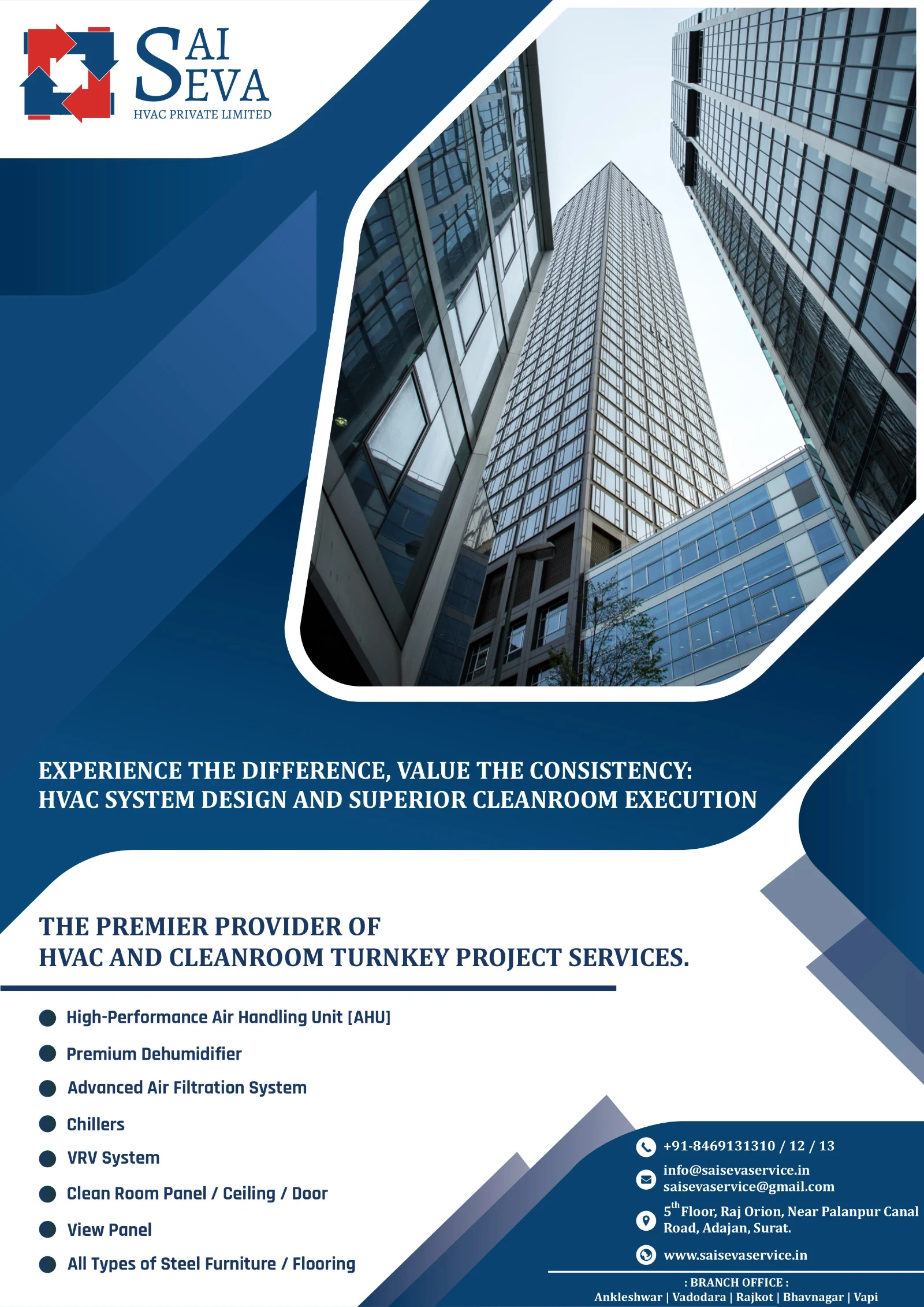 SAISEVA HVAC PRIVATE LIMITED PROFILE images 0 | Welcome to Sai Seva Service | 2025